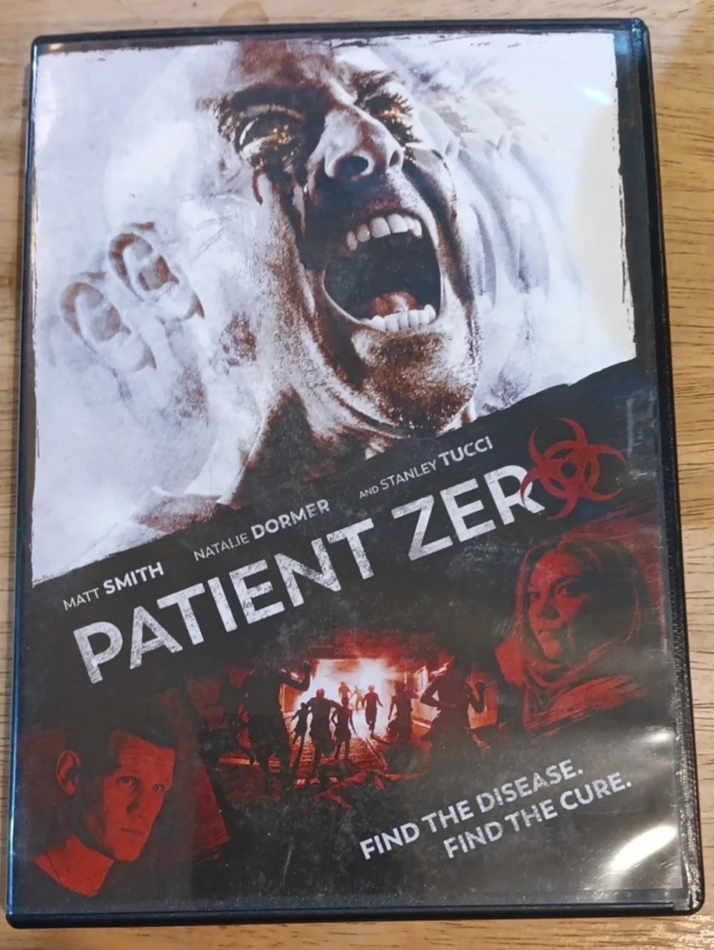 Patient ZeroIn the 2018 horror thriller Patient Zero, an asymptomatic survi DVD